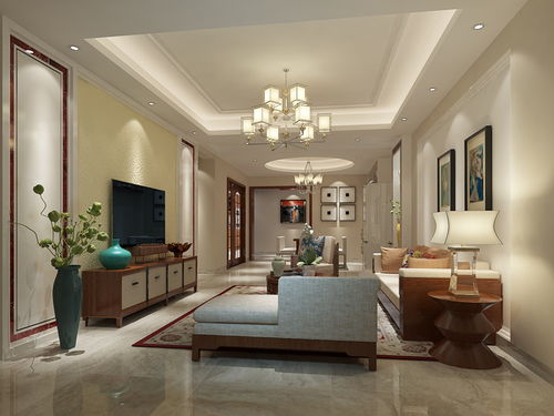 盛达景都 装修效果图 海南中宅建筑装饰工程有限责任公司 海口爱装网