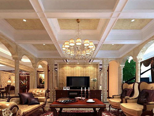 丹宁顿小镇五室二厅 欧式现代装修效果图 福建喜迎门装饰工程装修精彩案例